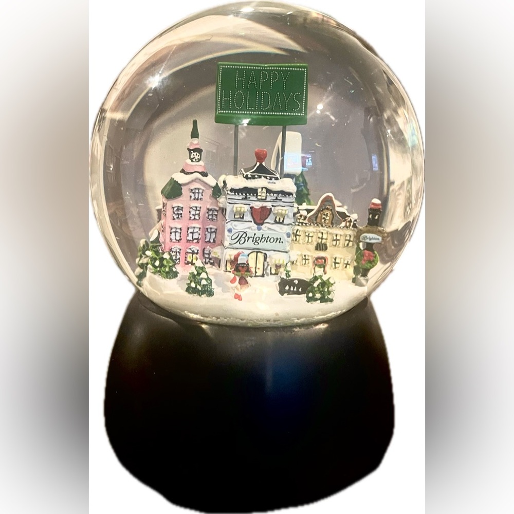 Brighton Musical Holiday Decor Snow Globe